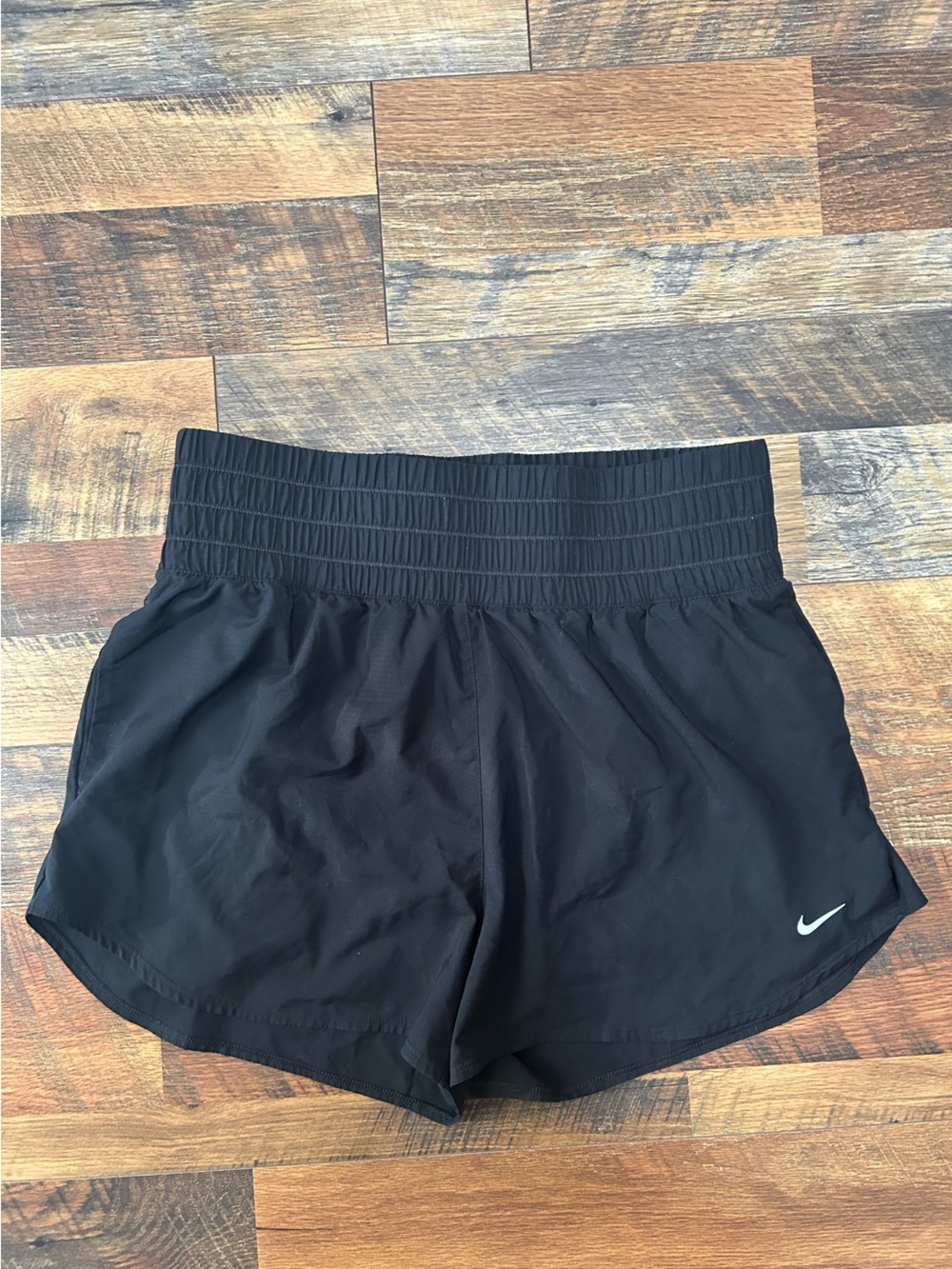 Nike Black Women’s Athletic Shorts with Elastic Waistband